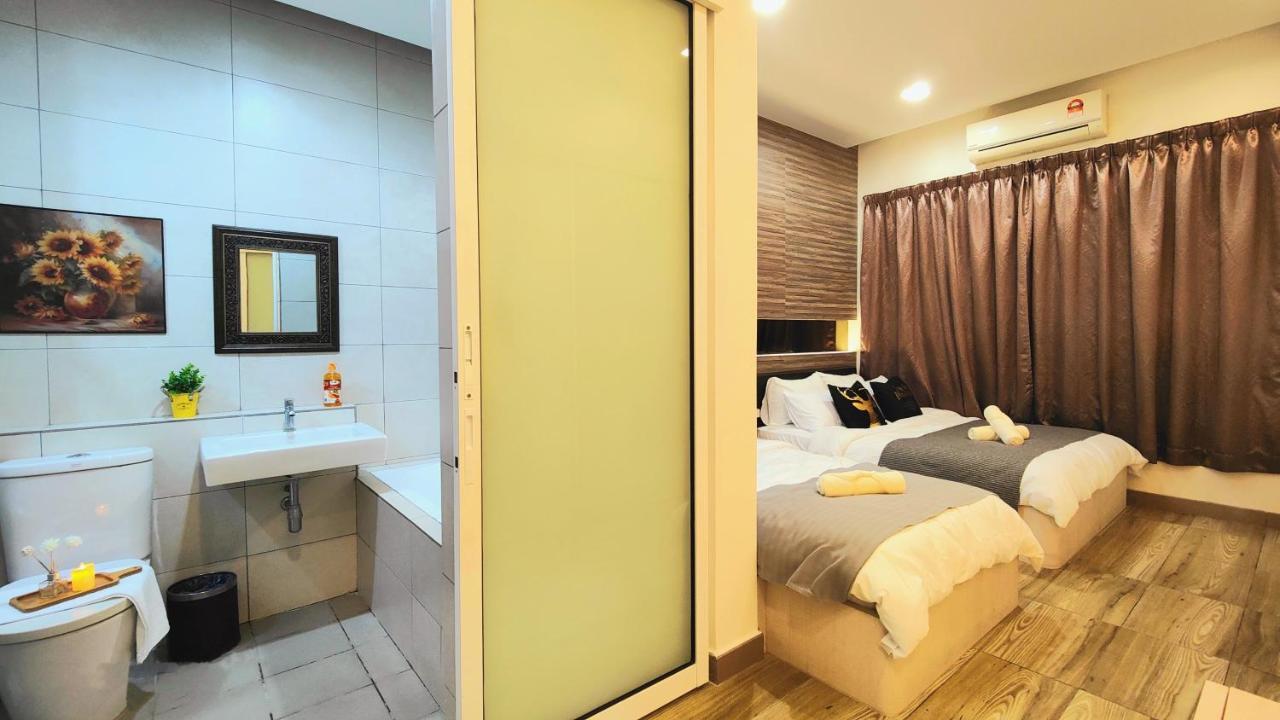 Ipoh City Modern Homestay Octagon 5-7 Pax Apartment Suite Free Parking By City Home Empire Eksteriør billede