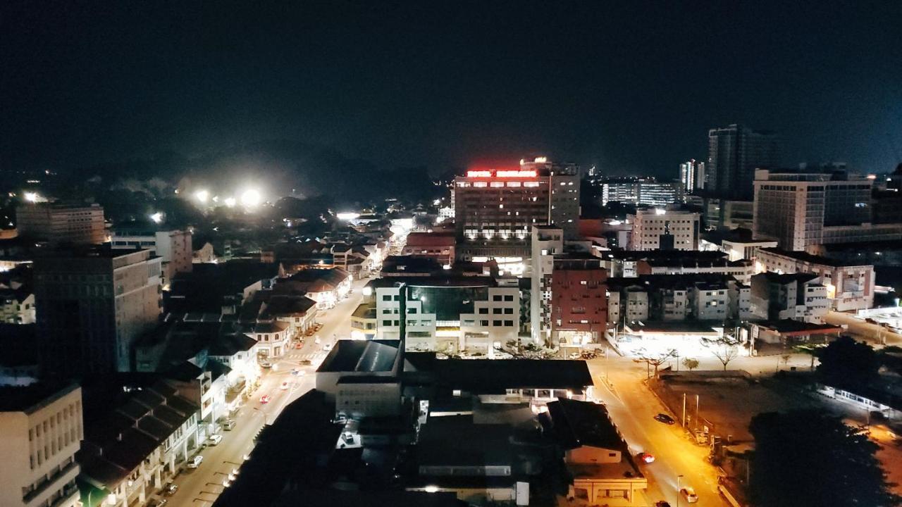 Ipoh City Modern Homestay Octagon 5-7 Pax Apartment Suite Free Parking By City Home Empire Eksteriør billede